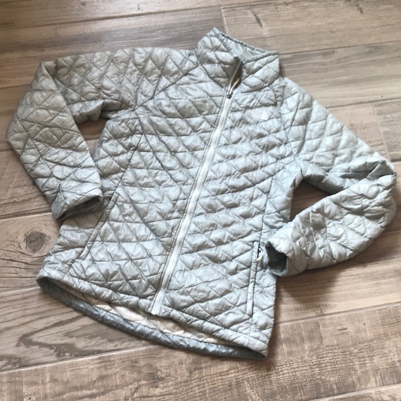 Northface silver thermos all jacket lightweight puffer size Small - Picture 1 of 8